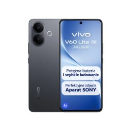 vivo V60 Lite 5G 8/256GB 6,77" 120Hz 50Mpix Czarny