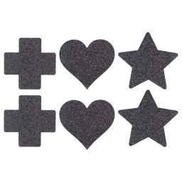 Le Désir - naklejki na sutki - zestaw 3 pary - czarne