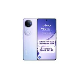 vivo V50 12/512GB 6,77" 120Hz 50Mpix Jasnofioetowy