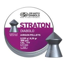 Śrut Diabolo JSB STRATON 4,50 mm precyzyjny szpic 500 szt