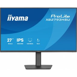 IIYAMA Monitor 27 cali XB2793HSU-B1 IPS, HDMI, DP, 2x2W, 2xUSB, 350cd, 1500:1, HAS 150/PIVOT