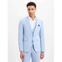 Finshley & Harding Męska kurtka modułowa - Oakland Mężczyźni Slim Fit niebieski, 94