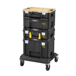 Stanley Pro-Stack - Zestaw wózka i 4 walizek narzędziowych FMST1-80107
