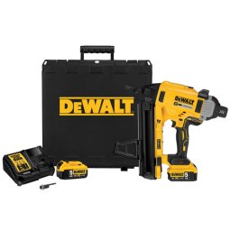 DeWALT Narzędzia - Gwoździarka akumulatorowa 18V 13-57 mm, 2x akumulator Li-Ion 5,0 Ah, ładowarka DCN890P2