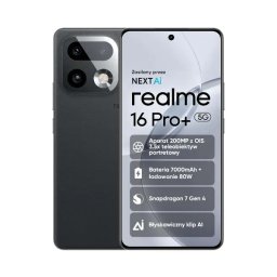 realme 16 Pro+ 5G 12/512GB 6,8" 144Hz 200Mpix Szary