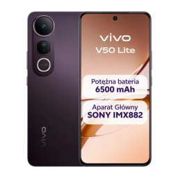 vivo V50 Lite 8/256GB 6.77" 120Hz 50Mpix Czarny