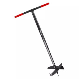 DEDRA 80C313 Świder do gleby ręczny 150 mm, świder glebowy ogrodowy, wiertnica ręczna