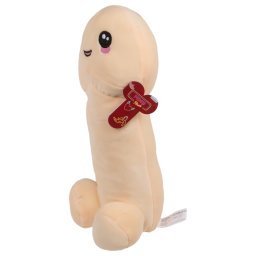 Pluszowy siusiak - 30 cm (naturalny)