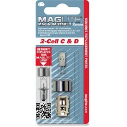 Żarówka Maglite xenon 2C , 2D LMXA201