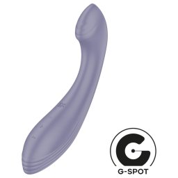 Satisfyer G-Force - wibrator do punktu G ładowany USB wodoodporny fioletowy
