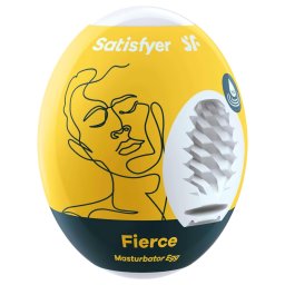 Satisfyer Egg Fierce - masturbator jajko - silikonowy - 1 sztuka