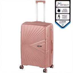 TraveLux Endure dua walizka z tward pokryw 76x50x29 cm rowe zoto