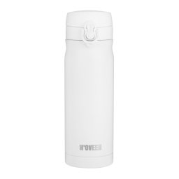 NOVEEN Butelka termiczna TB811 mat 400 ml Biała