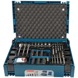 Makita Akcesoria - 66-częściowy zestaw bitów i wierteł B-43044