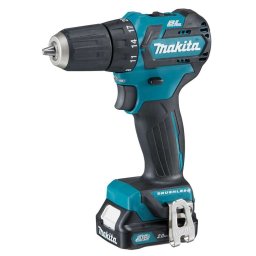 Makita Narzędzia - Wiertarko-wkrętarka akumulatorowa 12V, 2x akumulator 2,0 Ah, ładowarka DF332DSAE