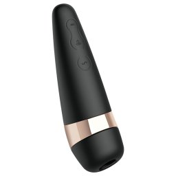Satisfyer Pro 3+ - wodoodporny, akumulatorowy wibrator do łechtaczki (czarny)
