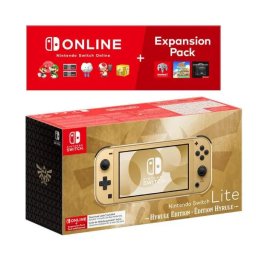 Nintendo Switch Lite Hyrule Edition + NS Online 365dni + Expansion Pack