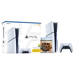 Sony PlayStation 5 Slim E Chassis (PS5) 1TB z napędem + Uncharted: Kolekcja Dziedzictwo Złodziei