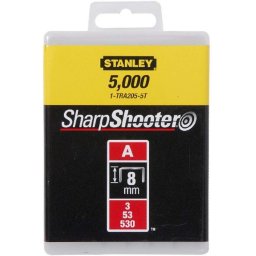 Stanley Akcesoria - Zszywki typu A, 8 mm, 5000 szt. 1-TRA205-5T