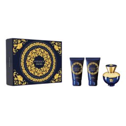 Versace Dylan Blue Woda perfumowana 50ml spray + Ĺťel pod prysznic 50ml + Balsam do ciaĹa 50ml