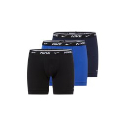 Nike Bokserki w 3-paku Mężczyźni Bawełna czarny|niebieski, M