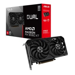 Asus Karta graficzna Dual Radeon RX 9060 XT 16GB GDDR6 DUAL-RX9060XT-16G