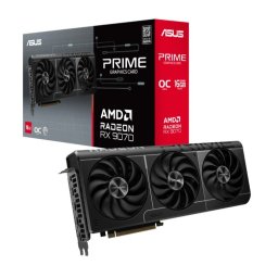 Asus Karta graficzna Radeon RX 9070 PRIME OC 16GB GDDR6 256bit DP/HDMI