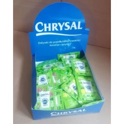 CHRYSAL CLEAR BIO 100 SZT ODŻYWKA DO KWIATÓW CIĘTYCH NA 0,5L OO-POKUC100.ZIELONE