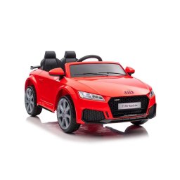 Samochd elektryczny Audi TT czerwony