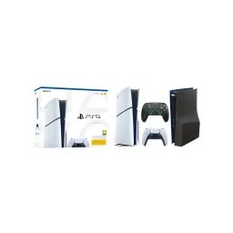 Sony PlayStation 5 Slim E Chassis (PS5) 1TB z napędem + Panele FroggieX FX-P5-C6-B + Pad Yaxo Mantis Rage