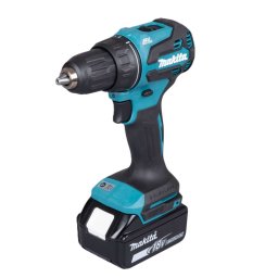 Makita - AKU wiertarko-wkrętarka 18 V, 2x akumulator 3,0 Ah Li-Ion LXT, ładowarka DDF490SFJ