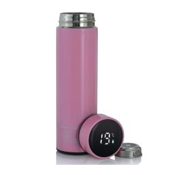 Extralink Smart Travel Mug 0,5l Różowy