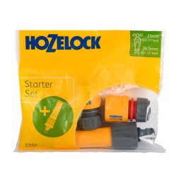 Hozelock OO-HOZ23556001 Zestaw startowy 1/2" z dyszą, złączkami i przyłączem do kranu