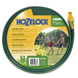 Hozelock 6755 wąż zraszający 7,5 m płaski perforowany do nawadniania ogrodu