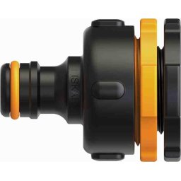Fiskars Przyłącze kranowe multi 1027051 – adapter do kranu G 1/2", 3/4", 1"