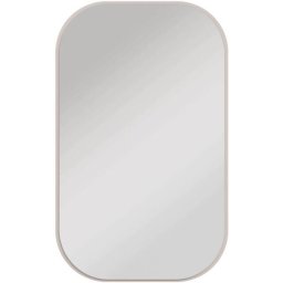 Stolarz-Lempert Lustro Prostokątne Ovalio 702 110x68cm Ramka Beż Piaskowy