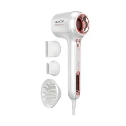 Sencor SHD 9150RS Jonizacja Dyfuzor Zimny nawiew 1500W 3 prędkości 4 temperatury