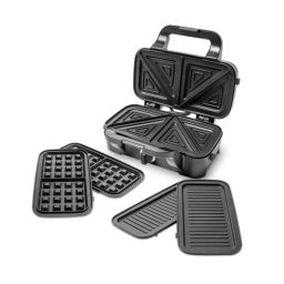 Raven ES011 3w1 Trójkąty Gofry Grill 1200W