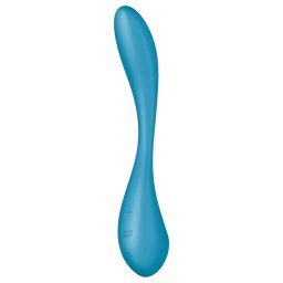 Satisfyer G-spot Flex 5 - wibrujący stymulator punktu G sterowany aplikacją (zielony)