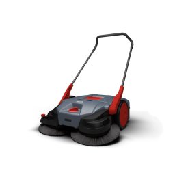 HAAGA STARMIX DUROSWEEP 77 PRO 18V Zamiatarka Elektryczna Akumulatorowa Prowadzona Urządzenie Sprzątające Z Systemem Turbo 77 cm – profesjonalna zamiatarka do dużych powierzchni