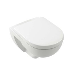 Villeroy & Boch O.novo - Toaleta wisząca z deską SoftClosing, TwistFlush, DirectFlush, biel alpejska 5660CL01