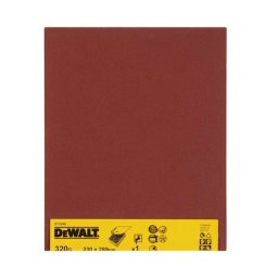 DeWALT Akcesoria - Papier ścierny, wodoodporny, P320, 230x280 mm DT3246