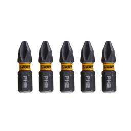 DeWALT Akcesoria - Zestaw bitów PH2, 5 szt. DT7994T