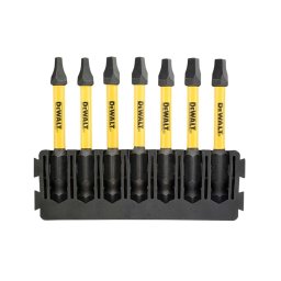 DeWALT Akcesoria - 7-częściowy zestaw przedłużonych bitów SQ DT70824