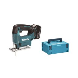Makita - Wyrzynarka akumulatorowa 18 V, 2x akumulator Li-ion 3,0 Ah, ładowarka DJV186SFJ