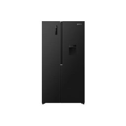 Gorenje G400 SBS NRS917E41BXWD No Frost Plus 178,6cm MultiFlow SuperCool Komora świeżości Czarny