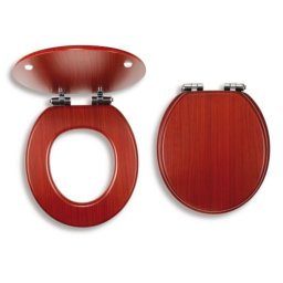 Novaservis Prestige - Deska sedesowa Lyra, Softclose, drewno fornirowane WC/SOFTORECHLY