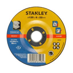 Stanley Akcesoria - Tarcza szlifierska do metalu 125x22,2 mm STA32055-QZ