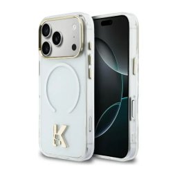 Karl Lagerfeld IML K Head Logo MagSafe do iPhone 17 Pro Max Przezroczysty