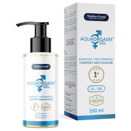 Aqua Orgasm Gel - żel intymny unisex - nawilżający, stymulujący - 150ml